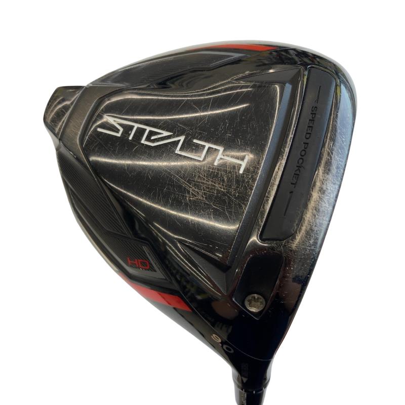 【中古】 テーラーメイド STEALTH HD 9° ドライバー DR TENSEI RED TM50(STEALTH DR) (フレックスS) メンズ 男性用 右利き 右用 Cランク ゴルフクラブ