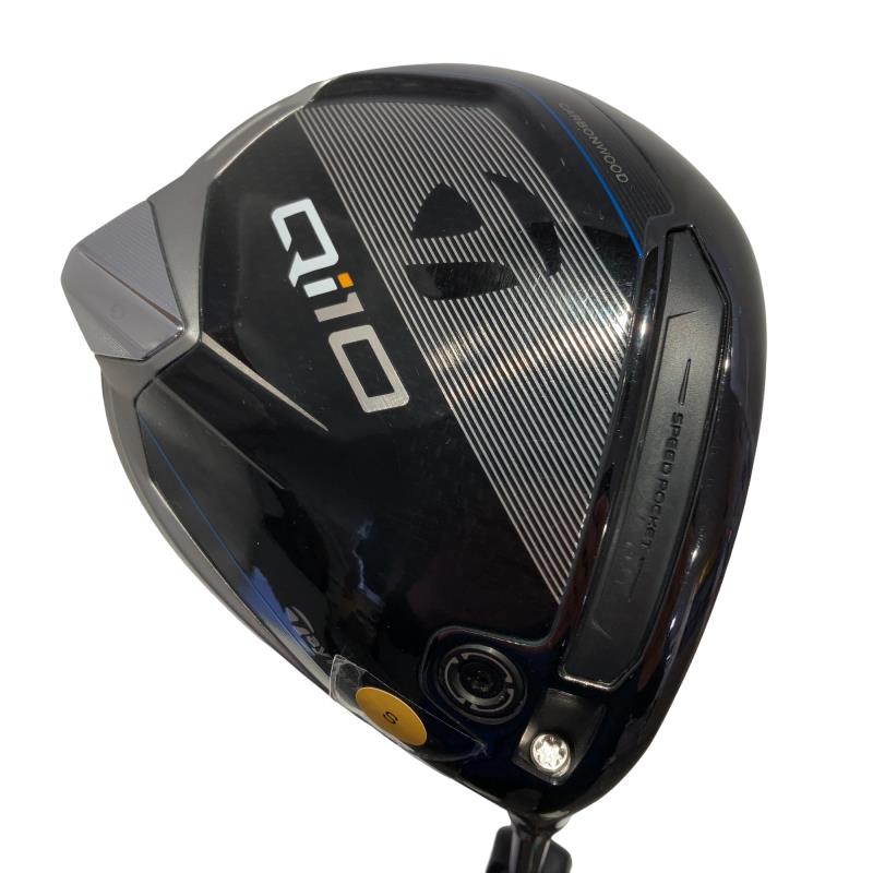 【中古】 テーラーメイド Qi10 10.5° ドライバー DR Diamana BLUE TM50(Qi10 DR) (フレックスS) メンズ 男性用 右利き 右用 Cランク ゴルフクラブ