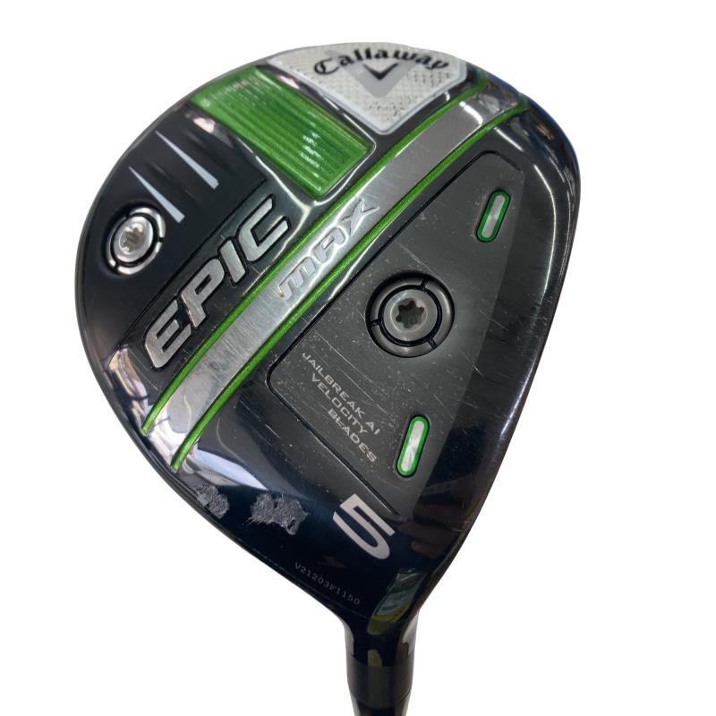 【中古】 キャロウェイ EPIC MAX 5W フェアウェイウッド FW Diamana 40 for CW(2021 EPIC FW) (フレックスS) メンズ 男性用 右利き 右用 Cランク ゴルフクラブ