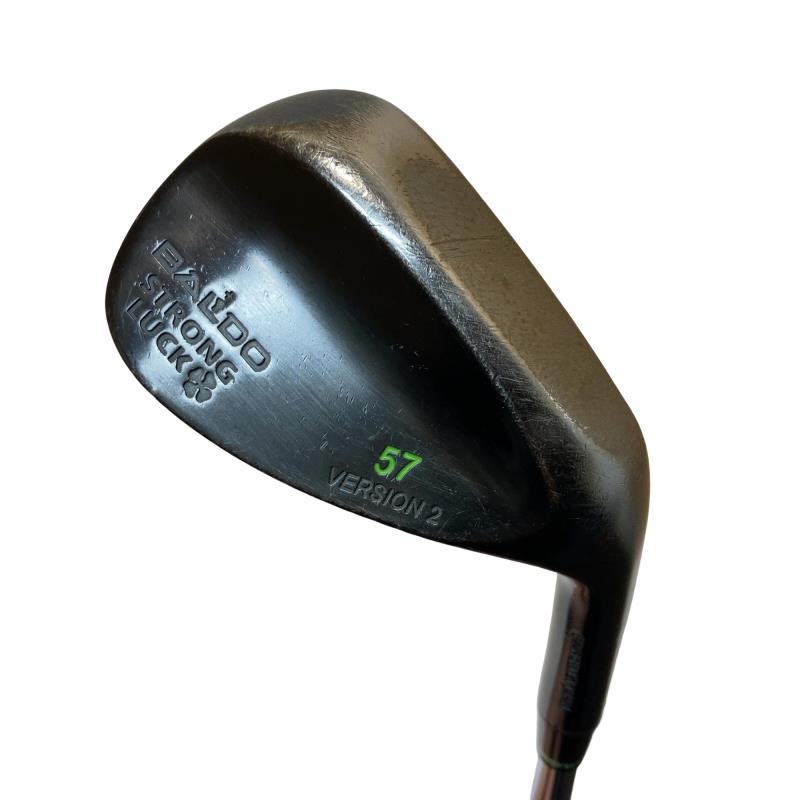 【中古】 BALDO BALDO STRONG LUCK VERSION 2 57° ウェッジ WG 純然たる特注矢がら (フレックスS) メンズ 成人男性用 右利き 右用 C位置づける ゴルフ野球クラブ