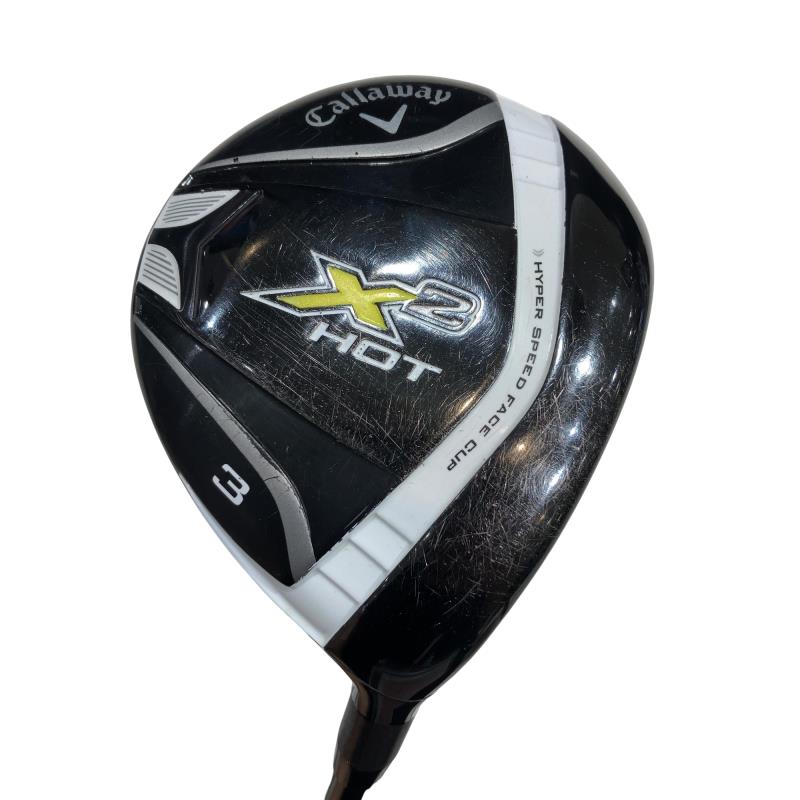 【中古】 キャロウェイ X2 HOT  3W フェアウェイウッド FW X2 HOT(公明正大通い路) (フレックスSR) メンズ 成人男性用 右利き 右用 C価値づける ゴルフ野球クラブ