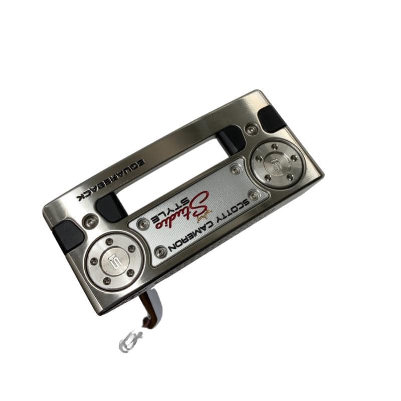 【中古】 タイトリスト SCOTTY CAMERON STUDIO STYLE SQUAREBACK(2025) 34in パター PT スチール写真 (フレックス余分の物) メンズ 成人男性用 右利き 右用 B位置づける ゴルフ野球クラブ
