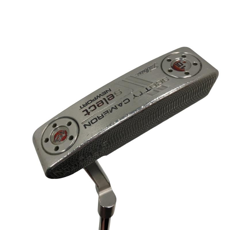 【中古】 タイトリスト SCOTTY CAMERON select NEWPORT 34インチ パター PT スチール (フレックスその他) メンズ 男性用 右利き 右用 Dランク ゴルフクラブ