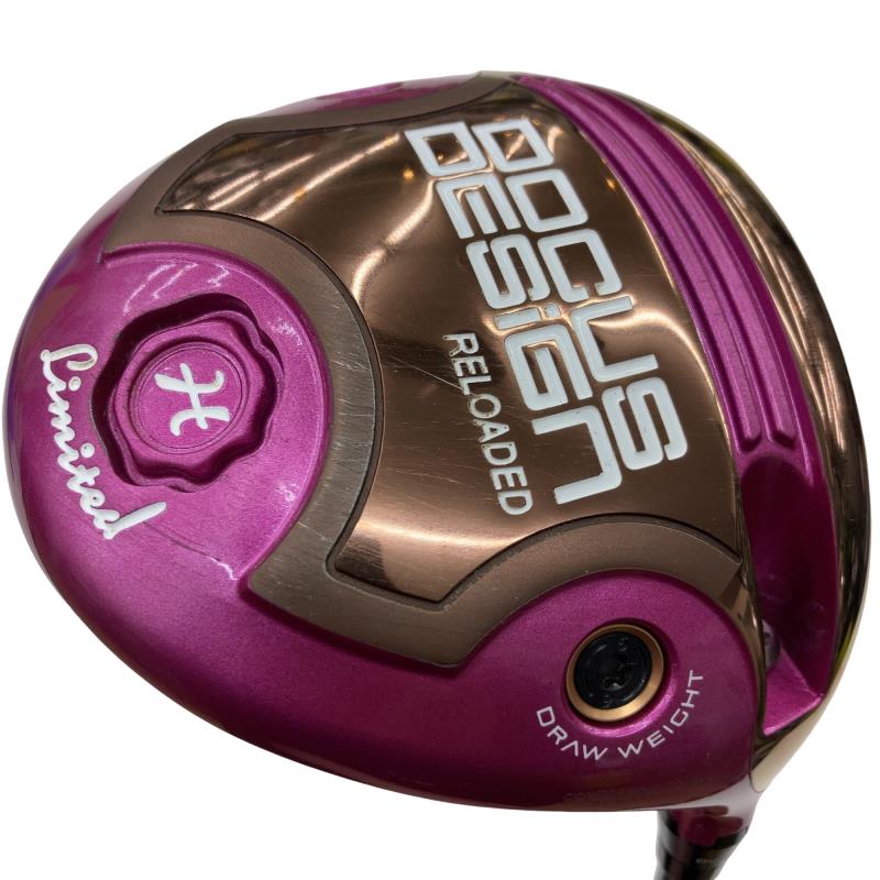 【中古】 DOCUS DOCUS DESIGN RELOADED 701(ブラック) Limited 1W ドライバー DR 純正特注シャフト (フレックスその他) メンズ 男性用 右利き 右用 Cランク ゴルフクラブ