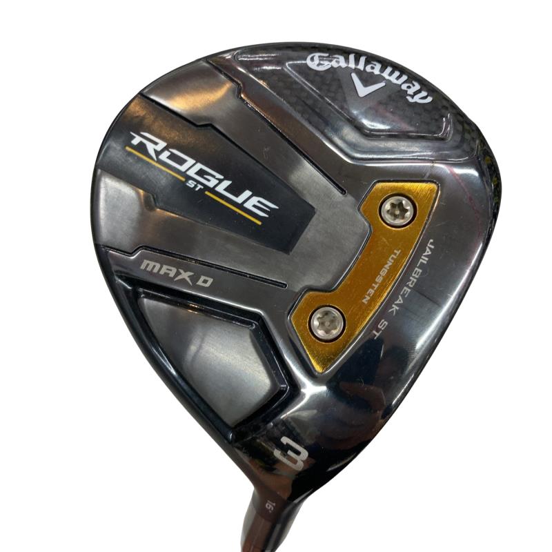 【中古】 キャロウェイ ROGUE ST MAX D 3W フェアウェイウッド FW VENTUS 5 for CW(ROGUE ST FW) (フレックスSR) メンズ 成人男性用 右利き 右用 C位置づける ゴルフ野球クラブ