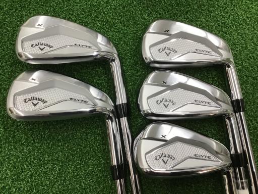 【中古】 キャロウェイ ELYTE X  5S アイアン仕掛ける IR NS PRO 950GH neo (フレックスS) メンズ 成人男性用 右利き 右用 A価値づける ゴルフ野球クラブ