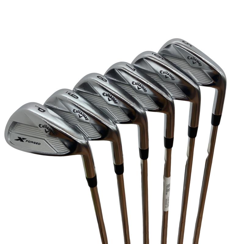 【中古】 キャロウェイ X FORGED(2018) 6S アイアン書き割り IR 純然たる特注矢がら (フレックスS) メンズ 成人男性用 右利き 右用 C位置づける ゴルフ野球クラブ
