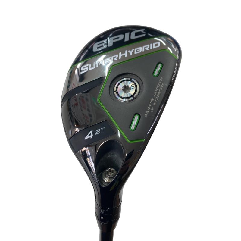 【中古】 キャロウェイ EPIC SUPER HYBRID U4 ユーティリティ UT Diamana 55 for CW(2021 EPIC UT) (フレックスSR) メンズ 男性用 右利き 右用 Cランク ゴルフクラブ