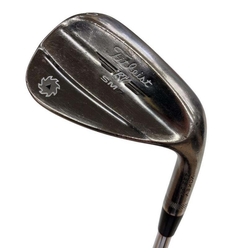 【中古】 タイトリスト VOKEY SPIN MILLED SM7 ブラッシュドスチール 50°/12°F ウェッジ WG Dynamic Gold (フレックスS) メンズ 男性用 右利き 右用 Cランク ゴルフクラブ