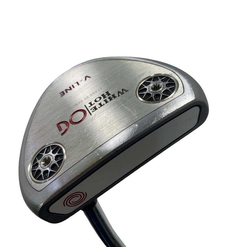 【中古】 オデッセイ WHITE HOT OG V-LINE 34インチ パター PT STROKE LAB (フレックスその他) メンズ 男性用 右利き 右用 Dランク ゴルフクラブ