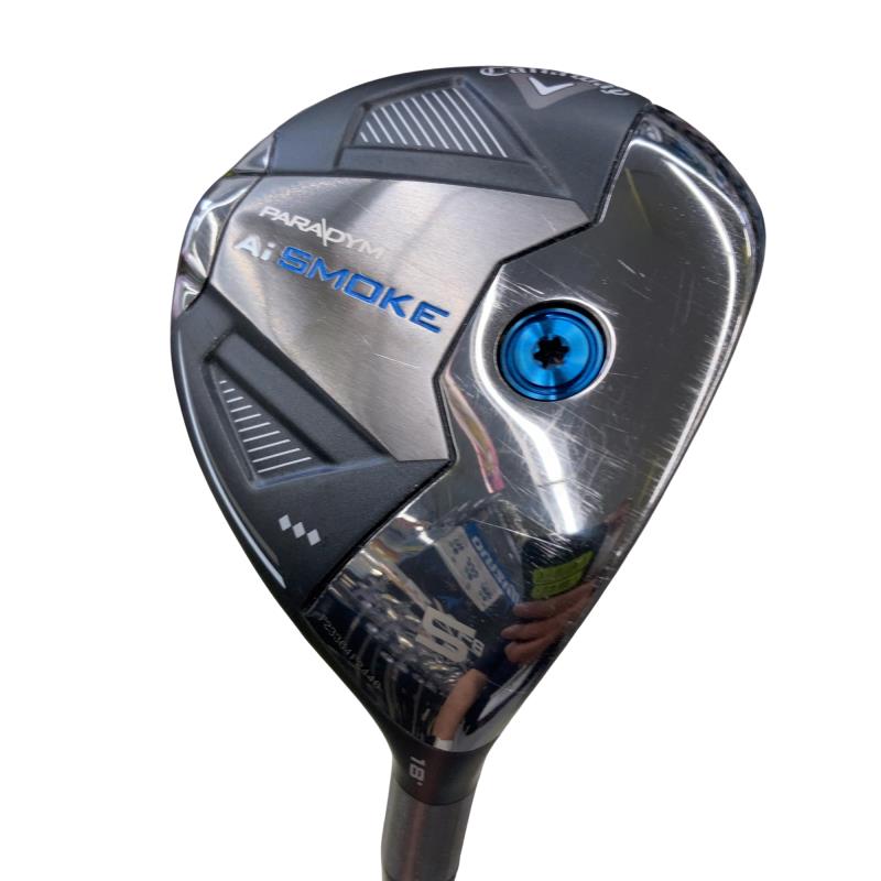 【中古】 キャロウェイ PARADYM Ai SMOKE ◆◆◆ 5W フェアウェイウッド FW リシャフト (フレックスその他) メンズ 男性用 右利き 右用 Cランク ゴルフクラブ｜ゴルフパートナー 中古クラブ店