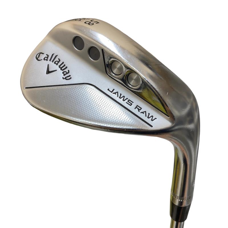 【中古】 キャロウェイ JAWS RAW クロムメッキ 58&deg;/10&deg;S ウェッジ WG NS PRO 950GH neo (フレックスS) メンズ 男性用 右利き 右用 Cランク ゴルフクラブ｜ゴルフパートナー 中古クラブ店