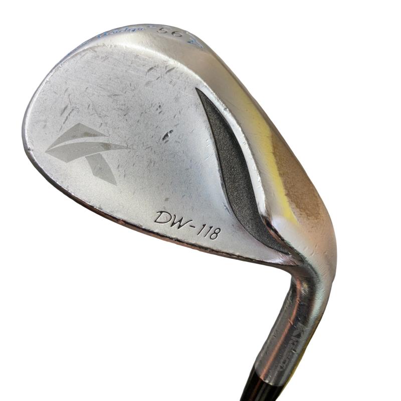 【中古】 キャスコ Dolphin Wedge DW-118 しろがね色 56° ウェッジ WG Dolphin DP-151 (フレックスR) メンズ 成人男性用 右利き 右用 D価値づける ゴルフ野球クラブ