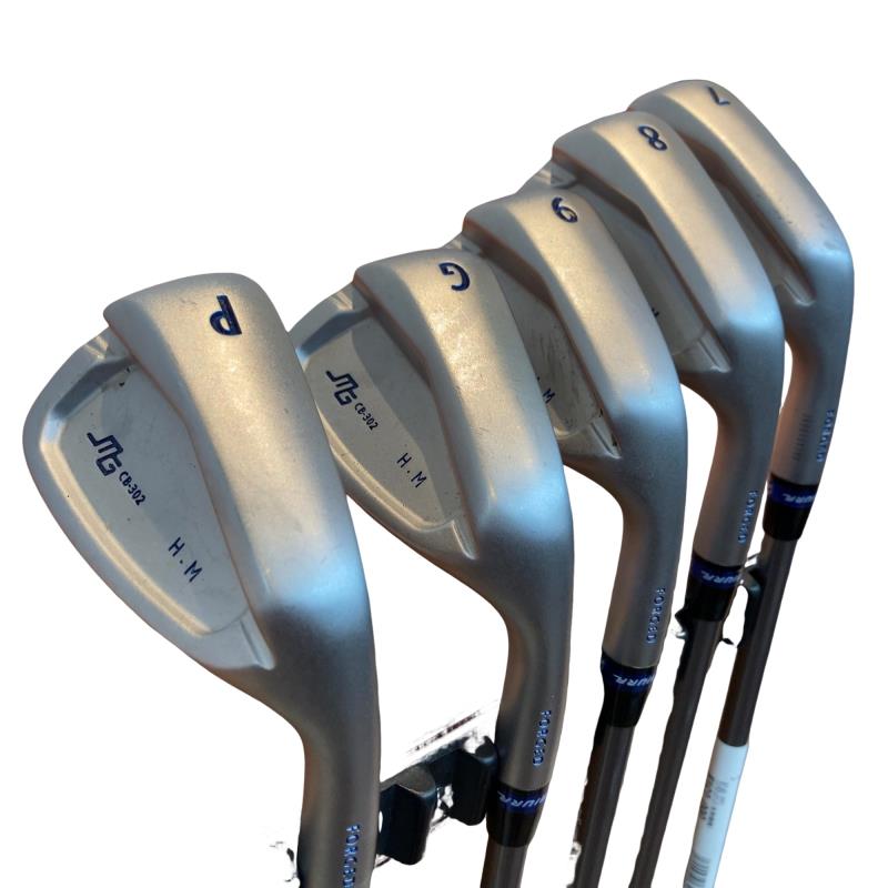 【中古】 三浦技研 CB-302 6S アイアン仕掛ける IR 完全無欠特注立て坑 (フレックスS) メンズ 成人男性用 右利き 右用 B序列付ける ゴルフ野球クラブ
