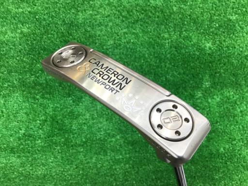 【中古】 タイトリスト SCOTTY CAMERON＆CROWN NEWPORT 33インチ パター PT スチール (フレックスその他) メンズ 男性用 右利き 右用 Cランク ゴルフクラブ