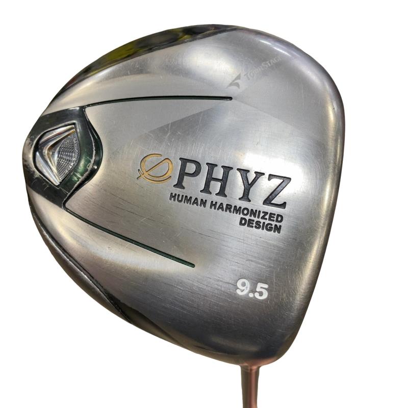 【中古】 ブリヂストン TOURSTAGE PHYZ 9.5° ドライバー DR PZ-601W (フレックスS) メンズ 男性用 右利き 右用 Cランク ゴルフクラブ