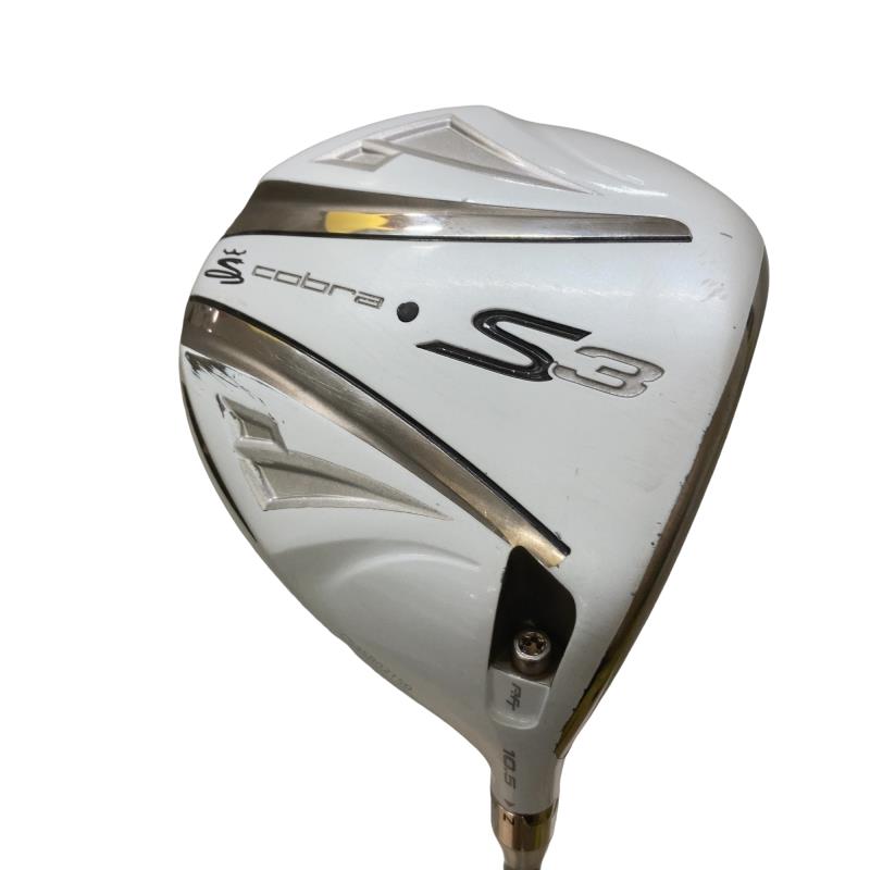 【中古】 コブラ cobra S3(白いこと) 10.5° USA １番ウッド DR ALDILA RIP β 60 (フレックスS) メンズ 成人男性用 右利き 右用 C位置づける ゴルフ野球クラブ