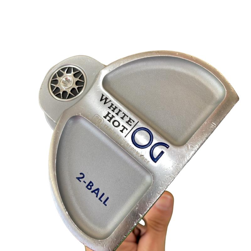 【中古】 オデッセイ WHITE HOT OG 2-BALL 32インチ レディース(ブルー) パター PT スチール (フレックスその他) レディース 女性用 右利き 右用 Dランク ゴルフクラブ