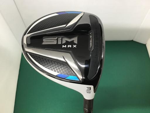 【中古】 テーラーメイド SIM MAX 3W フェアウェイウッド FW TENSEI BLUE TM50(FW) (フレックスS) メンズ 男性用 右利き 右用 Cランク ゴルフクラブ 13,068円