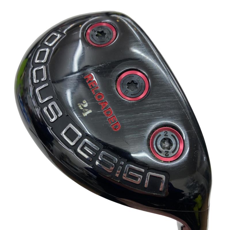 【中古】 DOCUS DOCUS DESIGN RELOADED 24&deg; ユーティリティ UT 純正特注シャフト (フレックスその他) メンズ 男性用 右利き 右用 Cランク ゴルフクラブ｜ゴルフパートナー 中古クラブ店