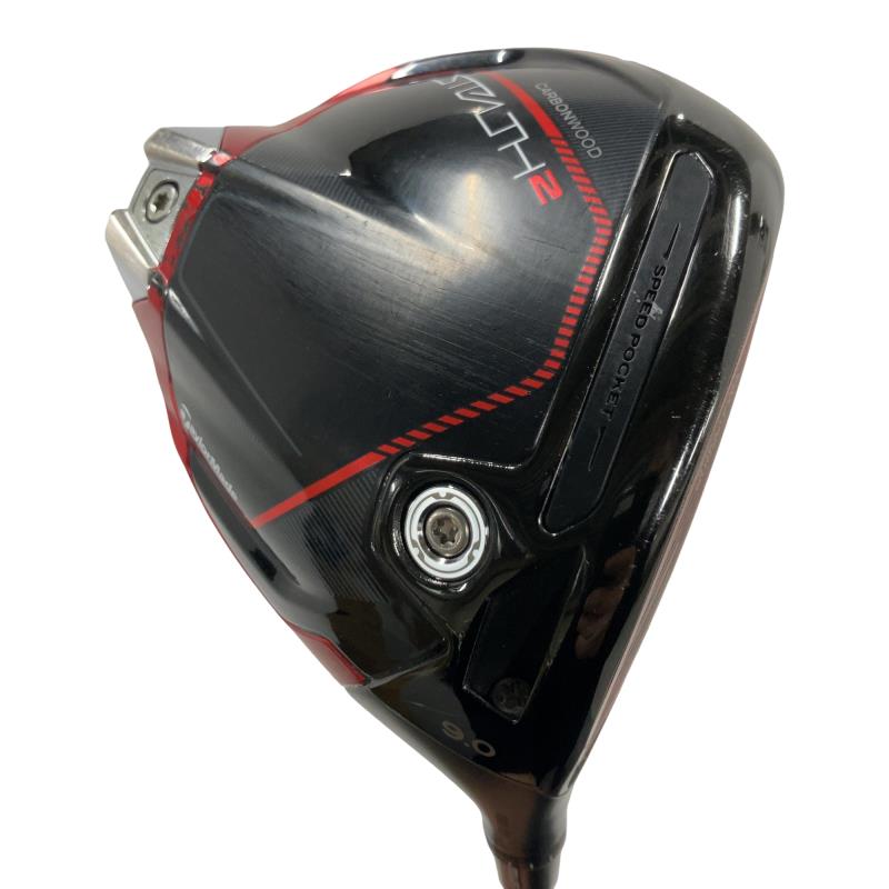 【中古】 テーラーメイド STEALTH2 9° ドライバー DR TENSEI RED TM50(STEALTH DR) (フレックスS) メンズ 男性用 右利き 右用 Cランク ゴルフクラブ