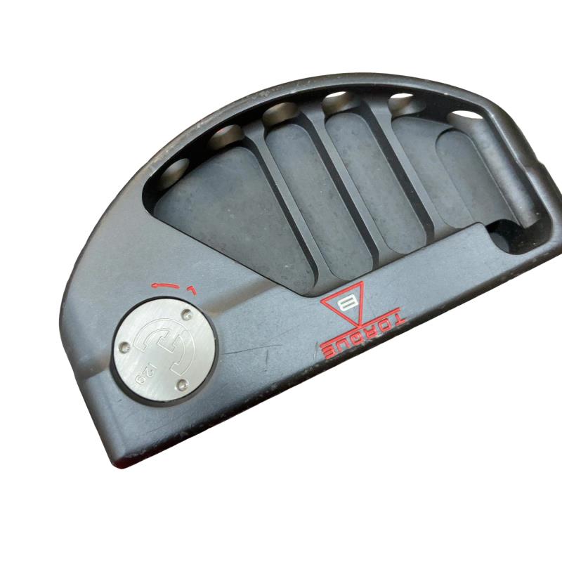【中古】 Edel GOLF TORQUE BALANCED E-1(黒いこと) 33in パター PT スチール写真 (フレックス余分の物) メンズ 成人男性用 右利き 右用 C序列付ける ゴルフ野球クラブ