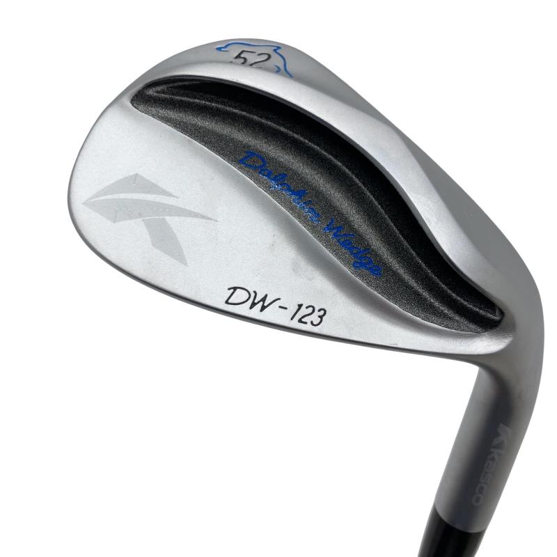 【中古】 キャスコ Dolphin Wedge DW-123 シルバー 52° ウェッジ WG Dolphin DP-231 (フレックスその他) メンズ 男性用 右利き 右用 Bランク ゴルフクラブ
