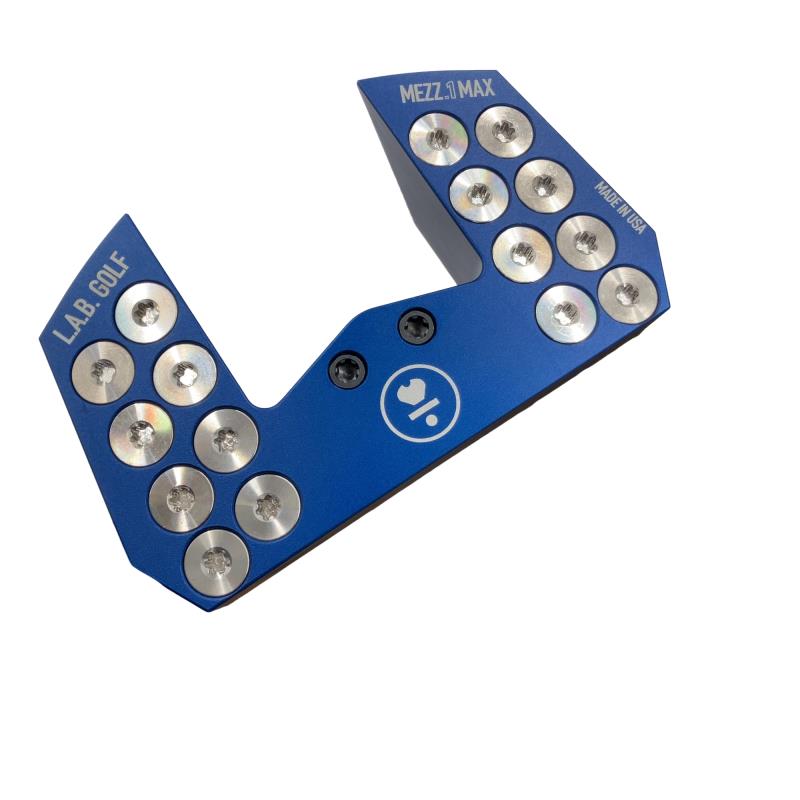 【中古】 L.A.B.GOLF L.A.B.GOLF Mezz.1 MAX Counter Balance(BLUE) 37.5in パター PT ACCRA×L.A.B.GOLF(白いことロング) (フレックス余分の物) メンズ 成人男性用 右利き 右用 B価値づける ゴルフ野球クラブ