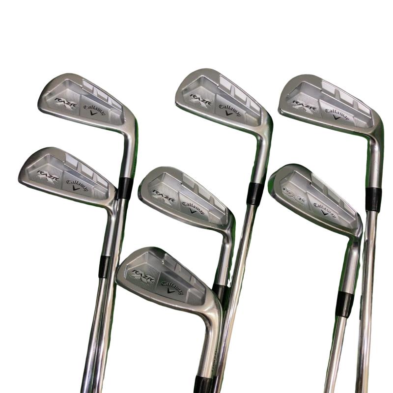 【中古】 キャロウェイ RAZR X FORGED 6S アイアン書き割り IR Dynamic Gold (フレックスS) メンズ 成人男性用 右利き 右用 C序列付ける ゴルフ野球クラブ