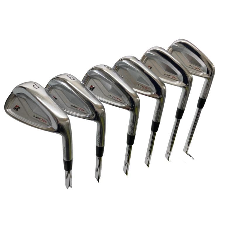 【中古】 ブリヂストン BRIDGESTONE 242CB+ 6S アイアン仕掛ける IR リシャフト (フレックス余分の物) メンズ 成人男性用 右利き 右用 C価値づける ゴルフ野球クラブ