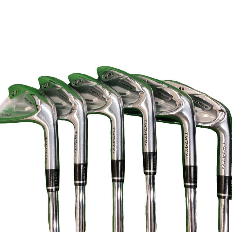 【中古】 本間ゴルフ TOUR WORLD TW747Vx 6S アイアンセット IR 純正特注シャフト (フレックスS) メンズ 男性用 右利き 右用 Cランク ゴルフクラブ 27,178円