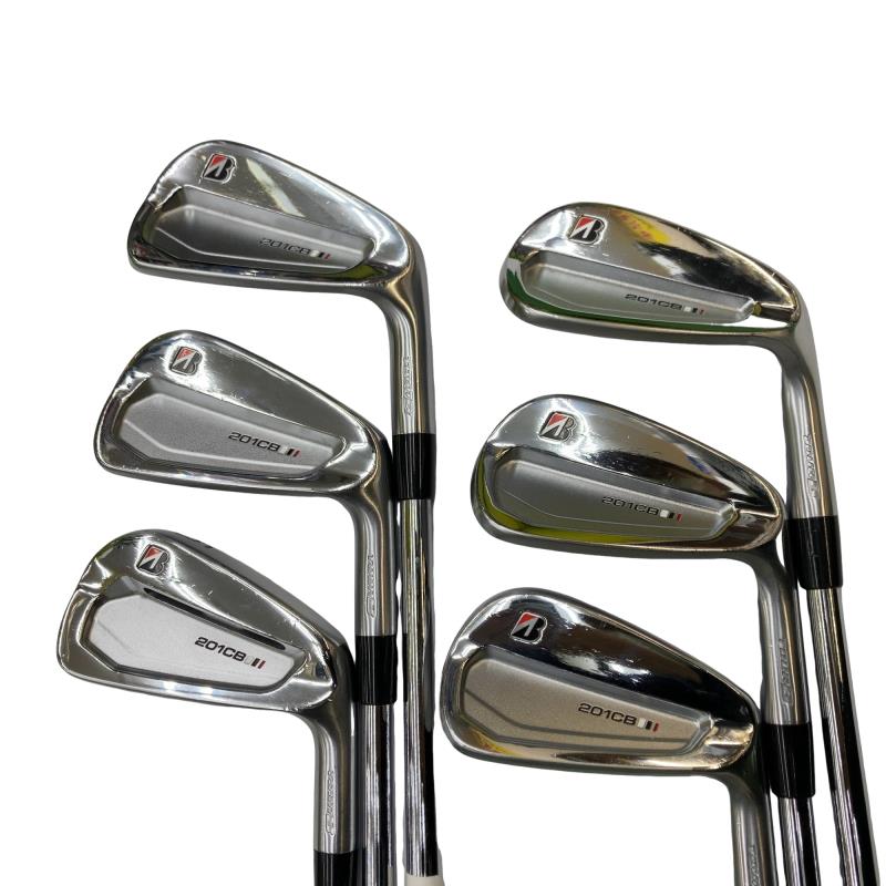 【中古】 ブリヂストン TOUR B 201CB 6S アイアンセット IR NS PRO MODUS3 TOUR120 (フレックスS) メンズ 男性用 右利き 右用 Cランク ゴルフクラブ