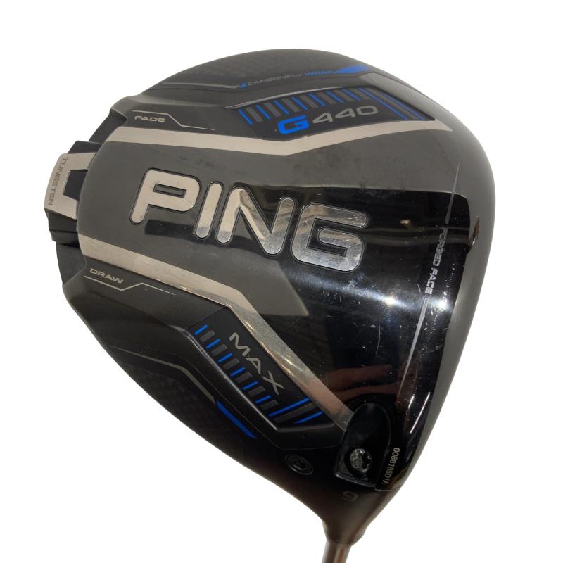 【中古】 ピン G440 MAX  9° １番ウッド DR PING TOUR 2.0 BLACK 65(DR) (フレックスS) メンズ 成人男性用 右利き 右用 C序列付ける ゴルフ野球クラブ