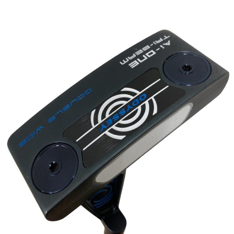 【中古】 オデッセイ Ai-ONE TRI-BEAM DOUBLE WIDE CH 34in パター PT STROKE LAB 90 スチール写真 (フレックス余分の物) メンズ 成人男性用 右利き 右用 B価値づける ゴルフ野球クラブ