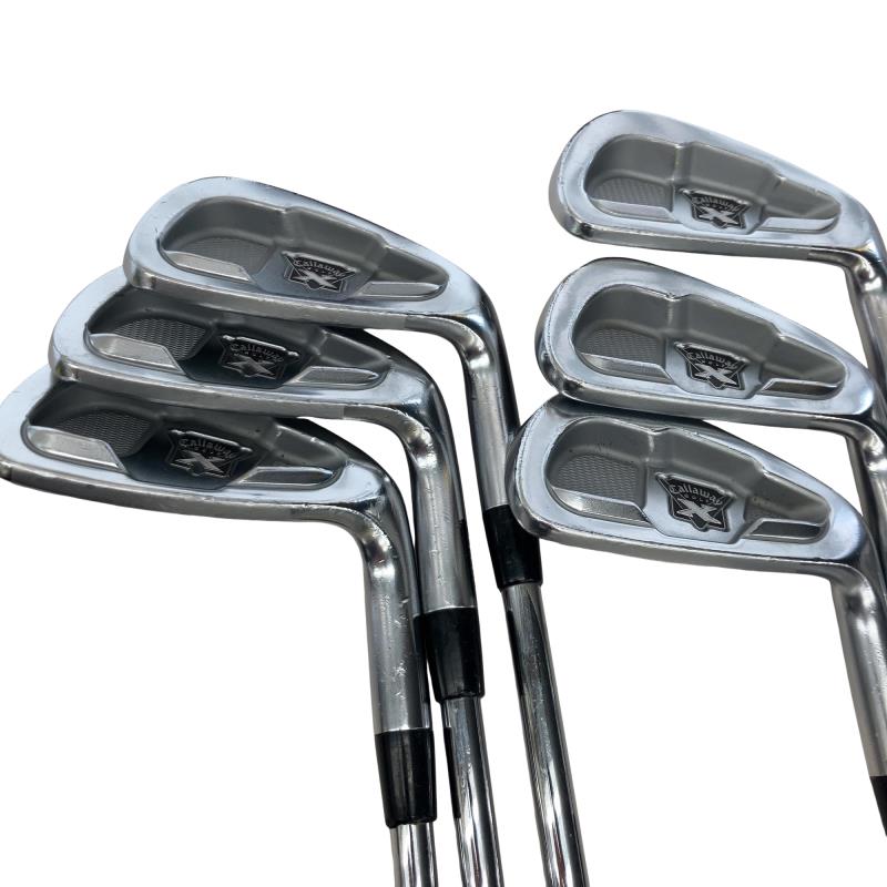 【中古】 キャロウェイ X FORGED(2009)(新溝其れ相応) 6S アイアン書き割り IR Dynamic Gold (フレックスS) メンズ 成人男性用 右利き 右用 C序列付ける ゴルフ野球クラブ