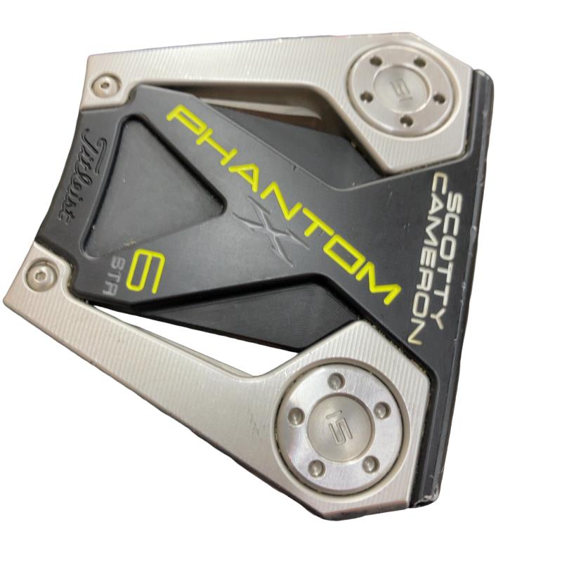 【中古】 タイトリスト SCOTTY CAMERON PHANTOM X 6STR 34インチ パター PT スチール (フレックスその他) メンズ 男性用 右利き 右用 Cランク ゴルフクラブ
