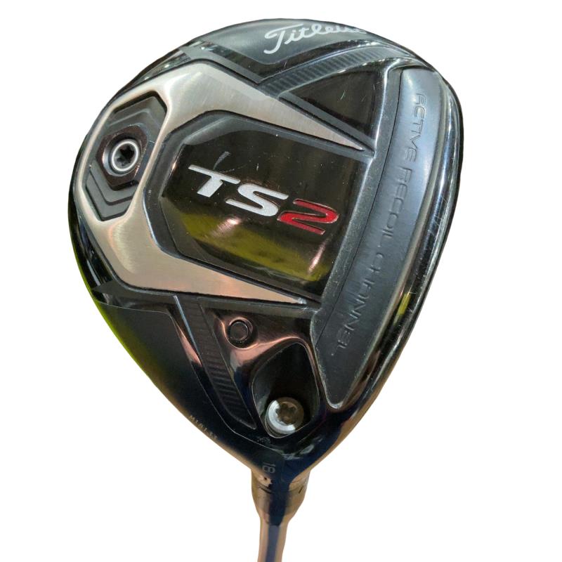 【中古】 タイトリスト TS2 18° フェアウェイウッド FW Titleist Speeder 519 EVOLUTION (フレックスSR) メンズ 男性用 右利き 右用 Cランク ゴルフクラブ