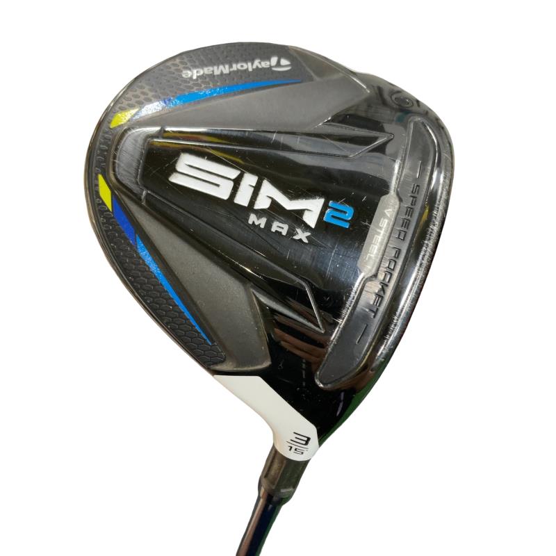 【中古】 テーラーメイド SIM2 MAX 3W フェアウェイウッド FW TENSEI BLUE TM50(SIM2 FW) (フレックスS) メンズ 男性用 右利き 右用 Cランク ゴルフクラブ|ゴルフパートナー 中古クラブ店