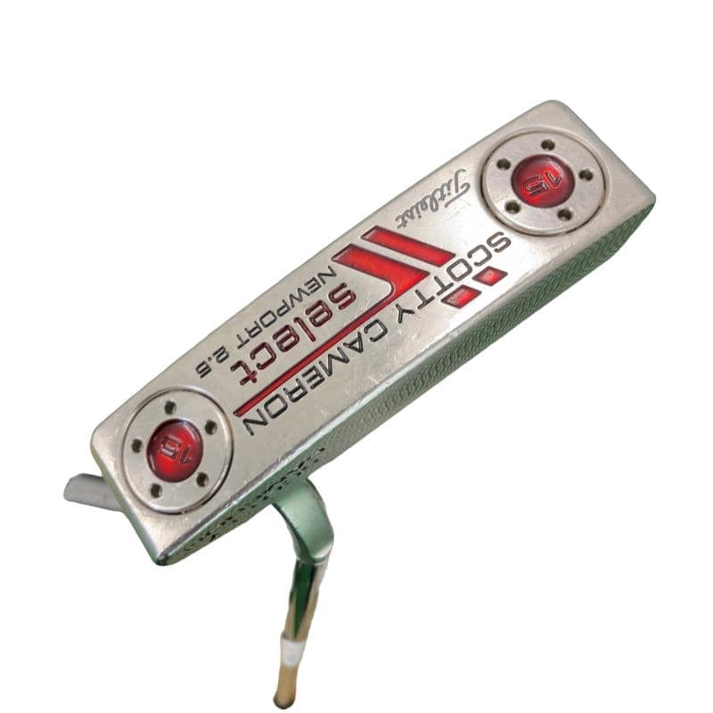 【中古】 タイトリスト SCOTTY CAMERON select NEWPORT 2.5(2014) 34in パター PT スチール写真 (フレックス余分の物) メンズ 成人男性用 右利き 右用 D価値づける ゴルフ野球クラブ