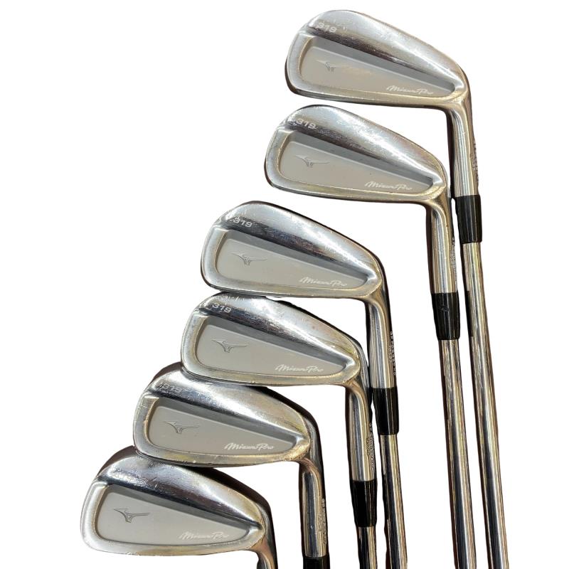 【中古】 ミズノ Mizuno Pro 319 6S アイアンセット IR リシャフト (フレックスその他) メンズ 男性用 右利き 右用 Cランク ゴルフクラブ