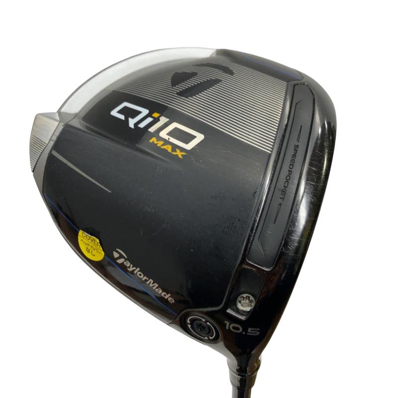 【中古】 テーラーメイド Qi10 MAX 10.5° ドライバー DR Diamana BLUE TM50(Qi10 DR) (フレックスSR) メンズ 男性用 右利き 右用 Dランク ゴルフクラブ