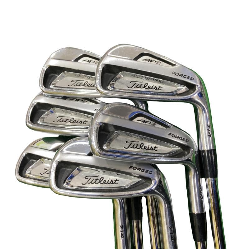 【中古】 タイトリスト Titleist AP2 714 6S アイアン仕かける IR Dynamic Gold (フレックスS) メンズ 成人男性用 右利き 右用 D序列付ける ゴルフ野球クラブ メンズクラブ-アイアン