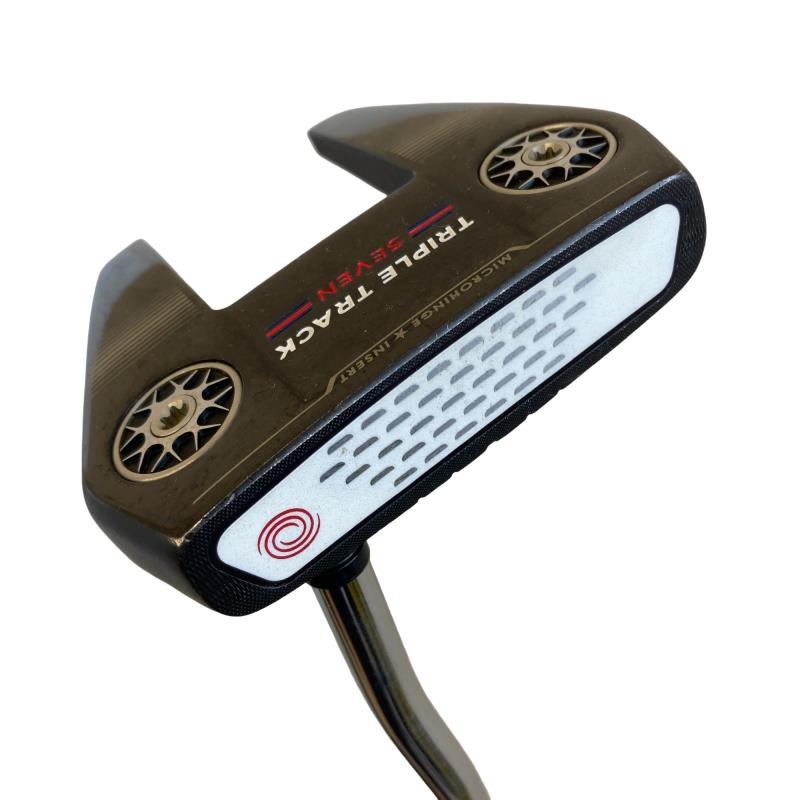 【中古】 オデッセイ TRIPLE TRACK SEVEN 34インチ パター PT STROKE LAB BLACK (フレックスその他) メンズ 男性用 右利き 右用 Dランク ゴルフクラブ｜ゴルフパートナー 中古クラブ店
