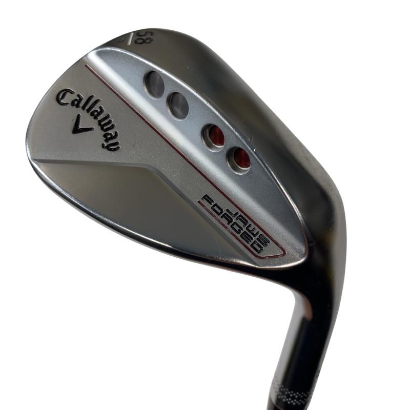 【中古】 キャロウェイ JAWS FORGED(2023) クロムメッキ 58°/09° ウェッジ WG NS PRO 950GH neo (フレックスS) メンズ 男性用 右利き 右用 Cランク ゴルフクラブ