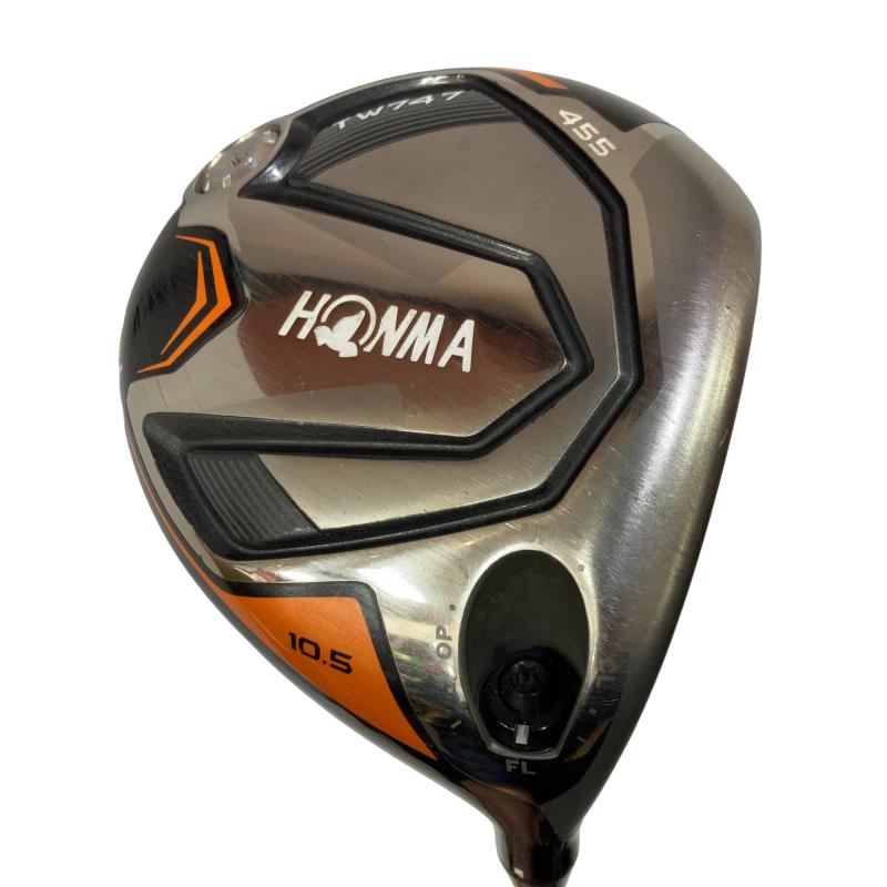 【中古】 本間ゴルフ TOUR WORLD TW747 455 10.5° １番ウッド DR VIZARD for 747 50(１番ウッド) (フレックスS) メンズ 成人男性用 右利き 右用 C序列付ける ゴルフ野球クラブ