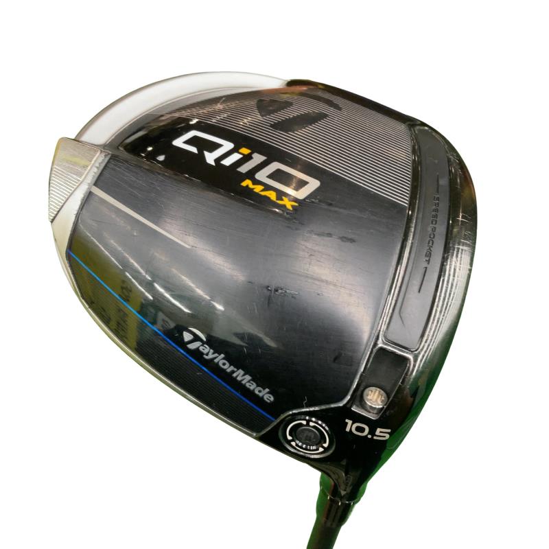 【中古】 仕立て屋お手伝いさん Qi10 MAX 10.5° １番ウッド DR 完全無欠特注立て坑 (フレックスS) メンズ 成人男性用 右利き 右用 C序列付ける ゴルフ野球クラブ