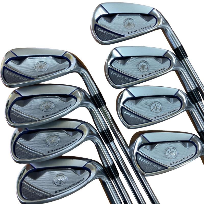 【中古】 ヤマハ inpres DRIVESTAR 9S アイアンセット IR NS PRO 850GH neo (フレックスS) メンズ 男性用 右利き 右用 Cランク ゴルフクラブ