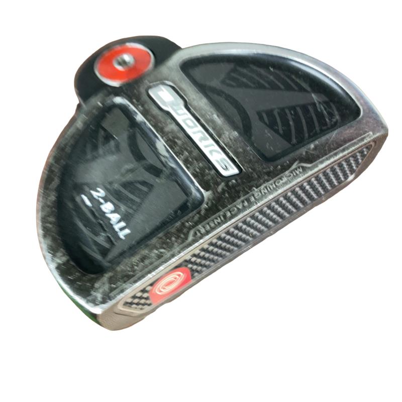 【中古】 オデッセイ O WORKS 2・BALL 35in パター PT スチール写真 (フレックス余分の物) メンズ 成人男性用 右利き 右用 D位置づける ゴルフ野球クラブ