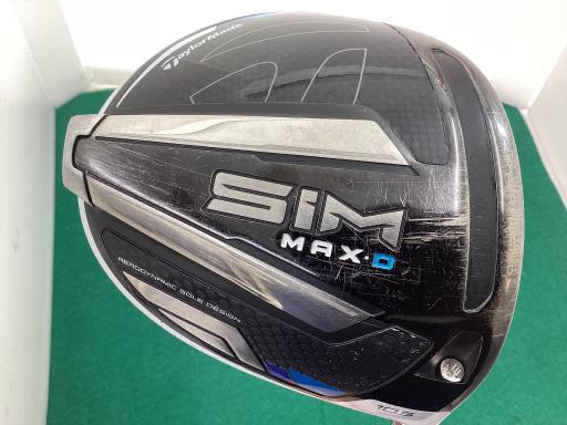 【中古】 テーラーメイド SIM MAX-D 10.5° ドライバー DR TENSEI BLUE TM50(DR) (フレックスSR) メンズ 男性用 右利き 右用 Cランク ゴルフクラブ