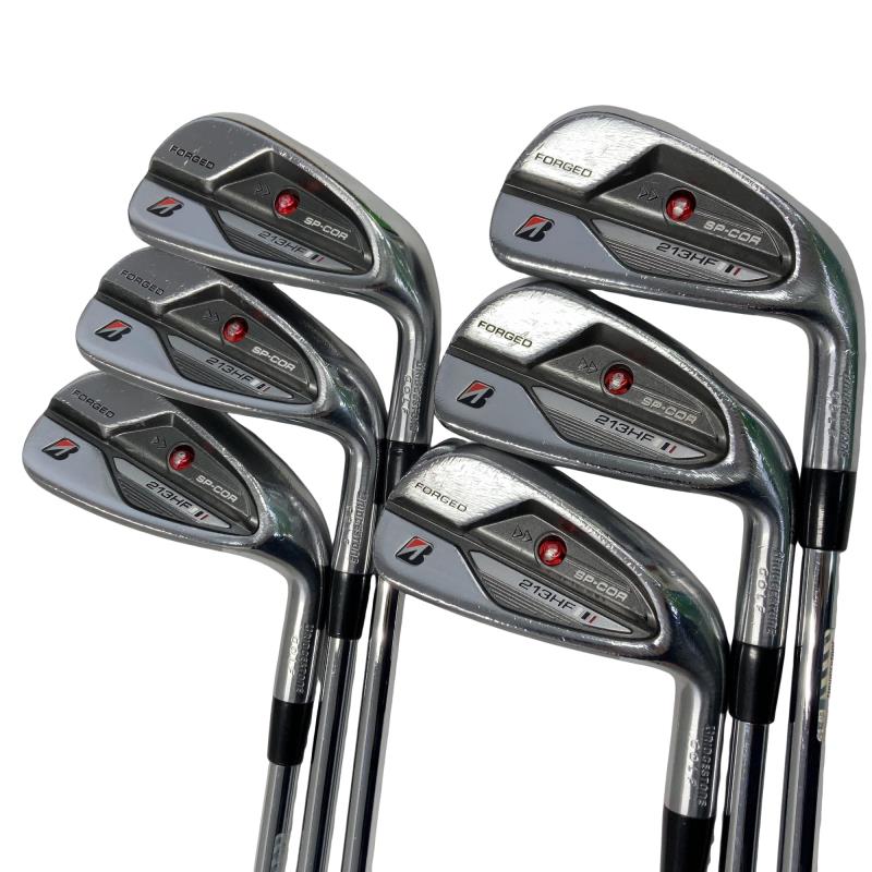 【中古】 ブリヂストン BRIDGESTONE 213HF 7S アイアンセット IR NS PRO 850GH neo (フレックスS) メンズ 男性用 右利き 右用 Cランク ゴルフクラブ